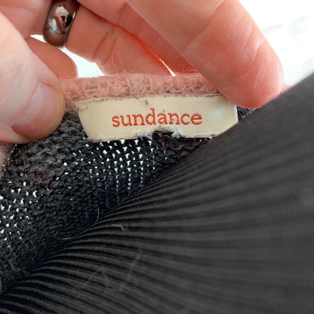 Sundance Asymmetrical Color-Block Mohair Sweater - image 6